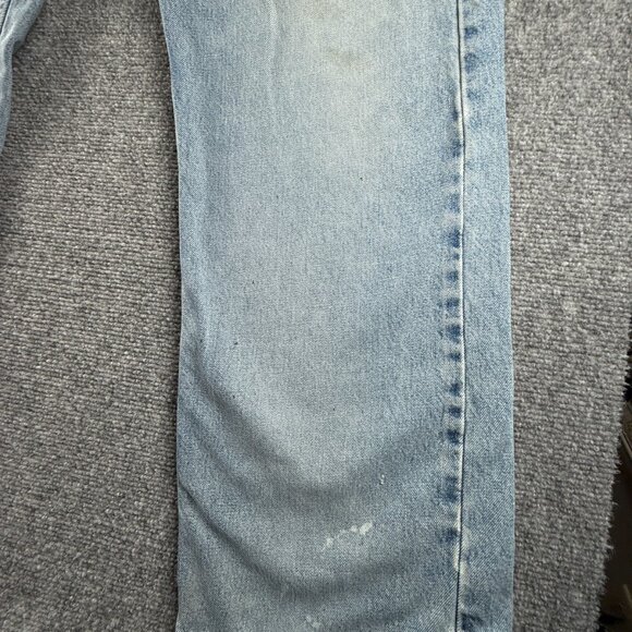 VTG Levi's Blue Jeans Men Light Wash Denim Cotton Jeans Loose Baggy ACTL 31.5X30 - Picture 5 of 16